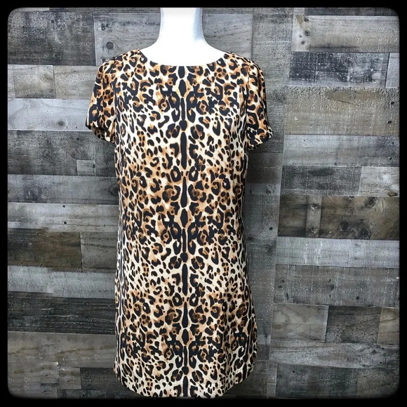 The Limited cheetah print shift dress size small - Picture 1 of 8